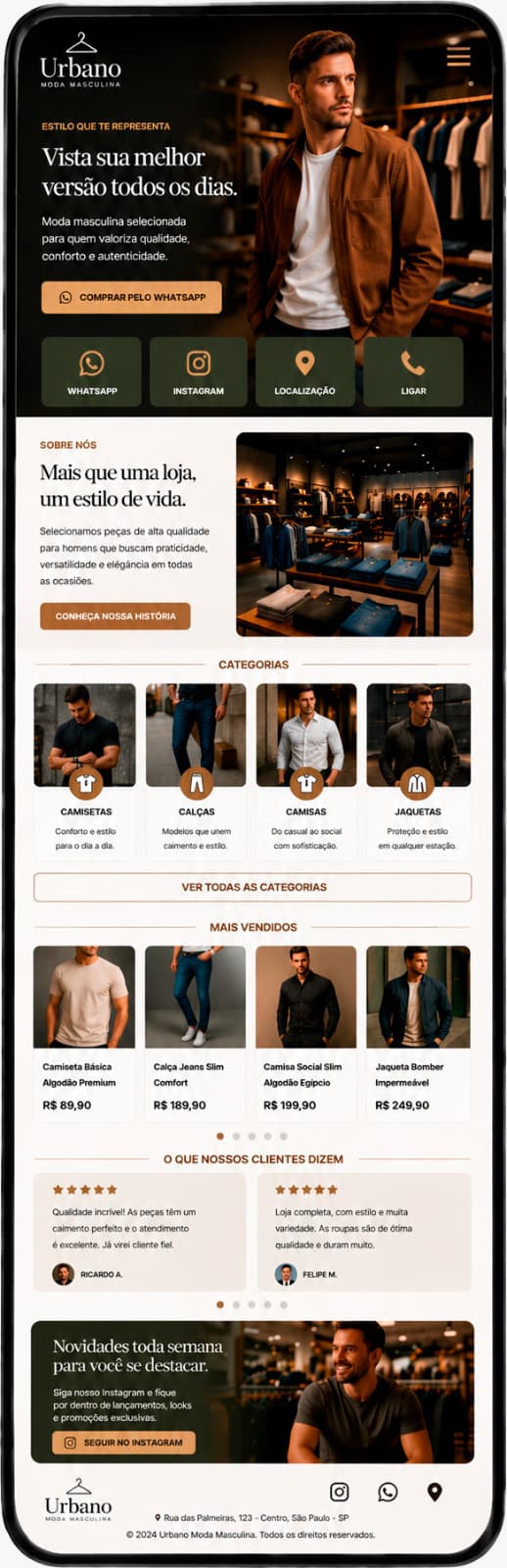 Exemplo de Bio Única